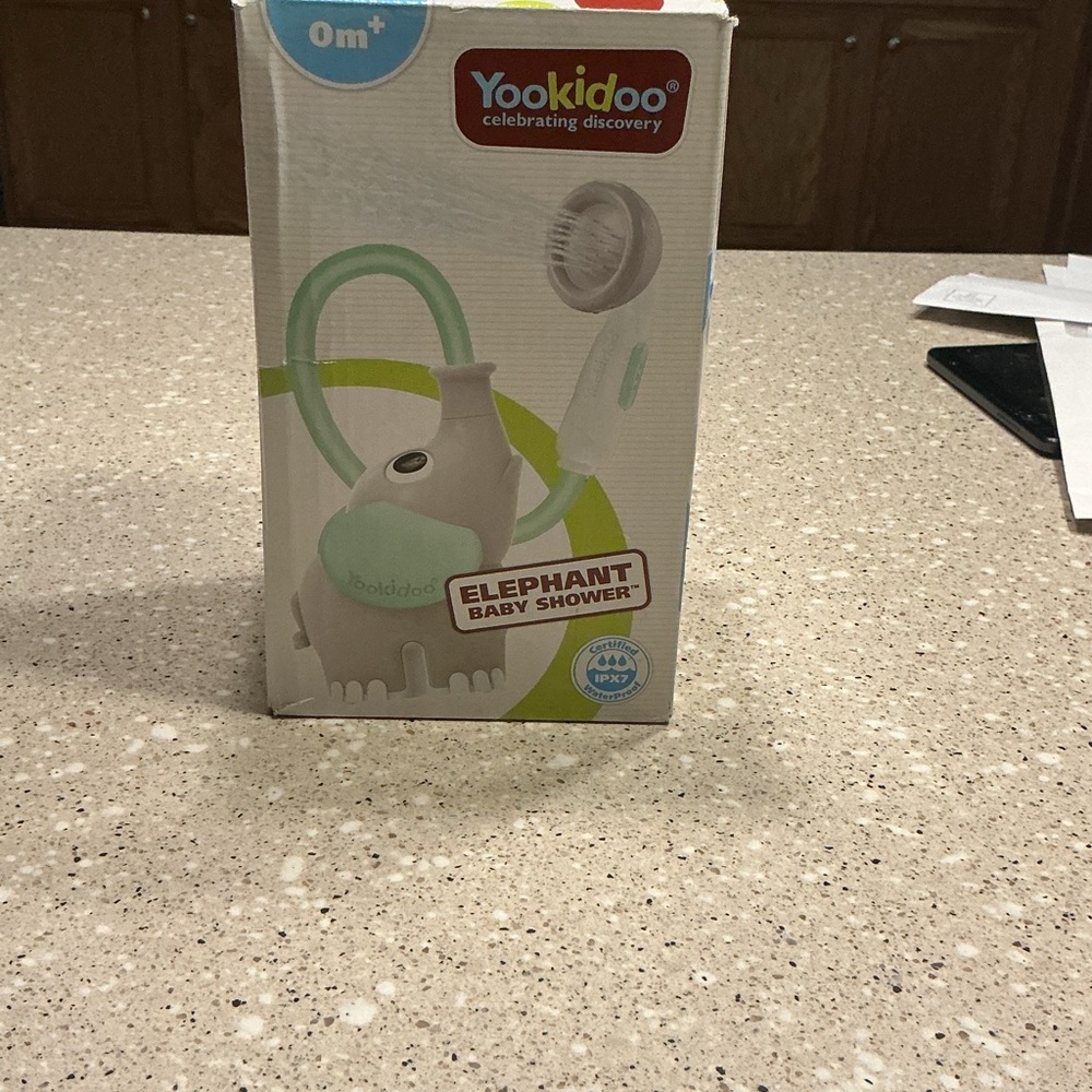 Elephant Baby Shower - Green